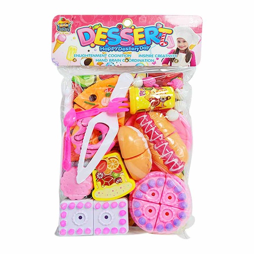 [6101769] Set Cocina Happy Dessert 29 Piezas Funda Yjb638