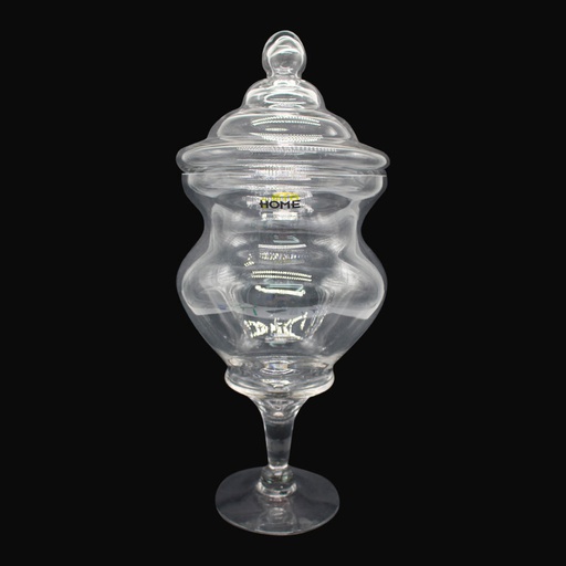 [1301708] Jarrón Vidrio Big Home Con Tapa Mv354