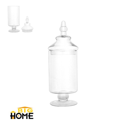 [1301714] Jarrón Vidrio Big Home Con Tapa Mv702-43