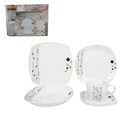 Juego de Vajilla 20pzs Big Home GH3120/FLR