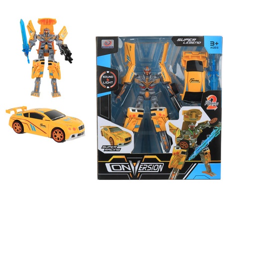 [6103474] Robot Conversion Blade Sport Auto Con Luz Y Sonido 3884