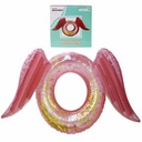 Flotador Con Alas De Angel Traslúsido Brillante 130X32X110Cm Mia-8717