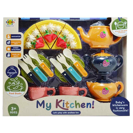 [6101857] Set Cocina Con Accesorios My Kitchen Rm82036