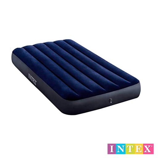 [1400257] Colchon Inflable Individual 191X99X23Cm Intex Azul 64757