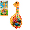 Guitarra Musical Infantil Forma Dinosaurio Cy6023C