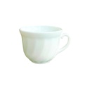 Taza Opal Redonda Labrada 190ml Big Home Blanca XWB1906