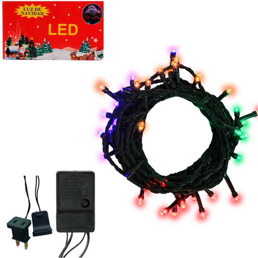 [6201879] Luces Navidad Arrocillo 200L Multicolor Mia-4687M200