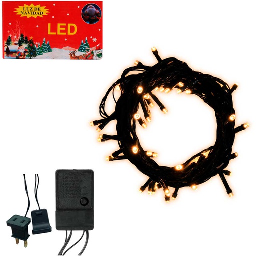 [6201875] Luces Navidad Led Arroc C/V 200L Mia-4687Am200 Calida