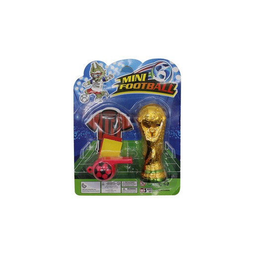 [6100517] Juguete Silbato Mini Futbol 218B