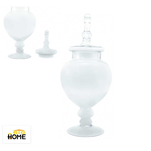 [1301707] Jarrón Vidrio Big Home Con Tapa Mv303