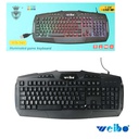 Teclado Gamer Retroiluminado Wb-540 Weibo MIA-9036