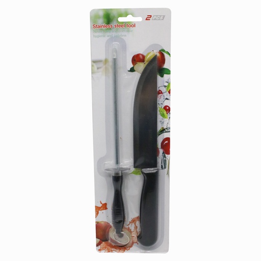 [1103489] Set Cuchillo Y Afilador Mia-8226