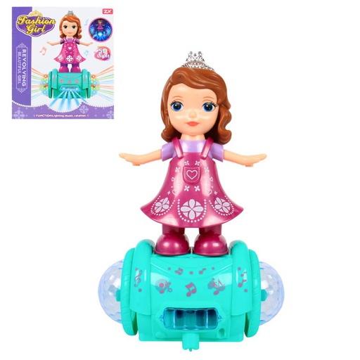 [6101463] Muñeca Con Luz Y Sonido Fashion Girl Zx3783