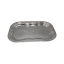 Bandeja Acero Inoxidable Rectangular Mia-8901