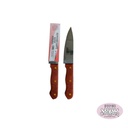 Cuchillo Mango De Madera 6 Pulgadas Super Corona Kf102