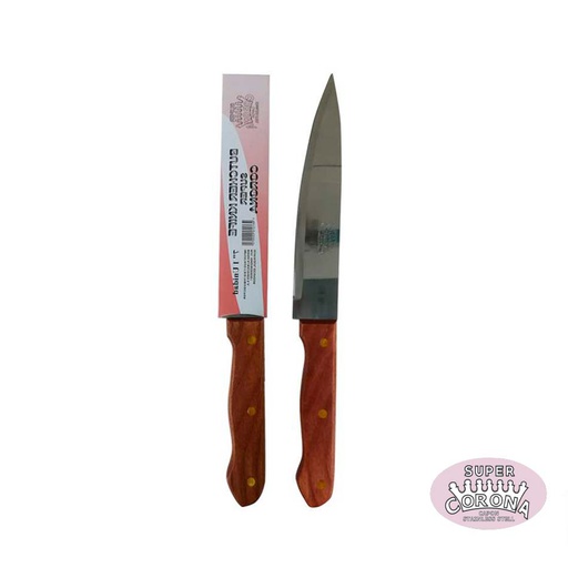 [1103287] Cuchillo Mango De Madera 7 Pulgadas Super Corona Kf103