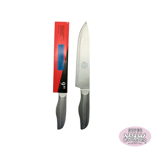 [1103284] Cuchillo con Mango de Acero 9 Pulgadas Super Corona Kf-H9
