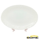 Plato Tendido Opal Ovalado 14" Big Home Blanco LHYP140/2