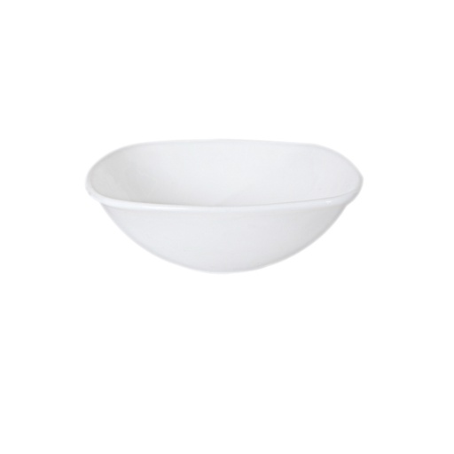[1204490] Plato Hondo Opal Cuadrado 5 pulgadas Big Home Blanco FFW506