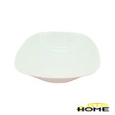 Plato Hondo Opal Cuadrado 9" Big Home Blanco FFW90/3