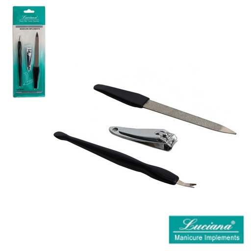 [2101026] Set Manicure Luciana 3 Piezas Mia-4903
