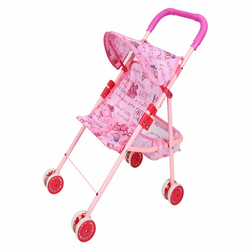 [6100725] Coche Para Muñeca Con Cesta 816A