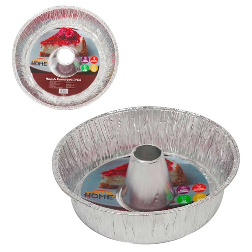 [1102897] Molde Desechable De Aluminio 25Cm Big Home Big1037