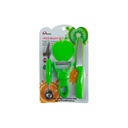 Set Cortador P/Frutas 4 Piezas Mia-5601