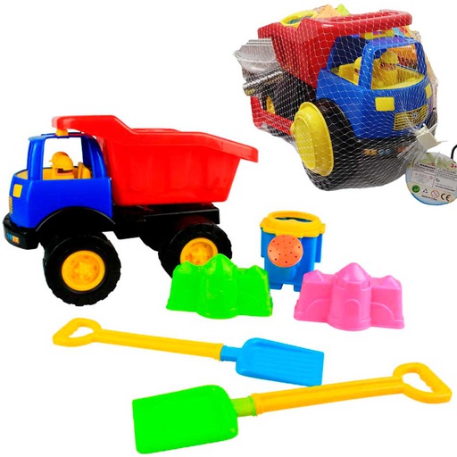 [6300272] Juego Playa Carro 6 Piezas Mia 9009