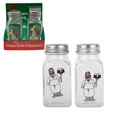 Set Salero Y Pimentero De Vidrio 2 Piezas Mia4127