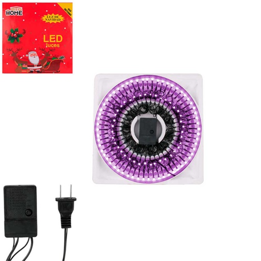 [6201903] Luces Navidad Led Correc 100L Mia-4221Dv Violeta