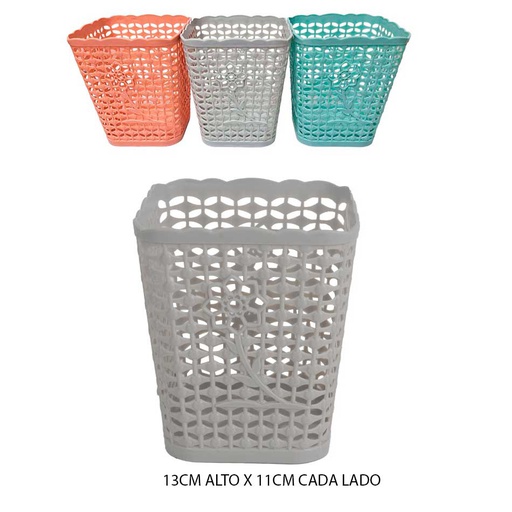[1700642] Canastilla Plástica Mia-8237