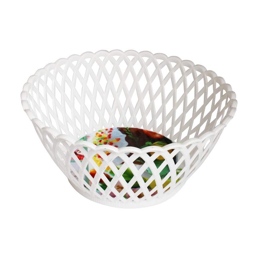 [1700686] Canastilla Plástica Redonda Mia-6507