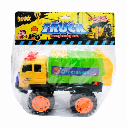 [6102801] Camion Basurero City Cleaner 21x13cm Truck 308-29