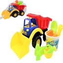 Juego Playa Excavadora Con Accesorios Mia 9137