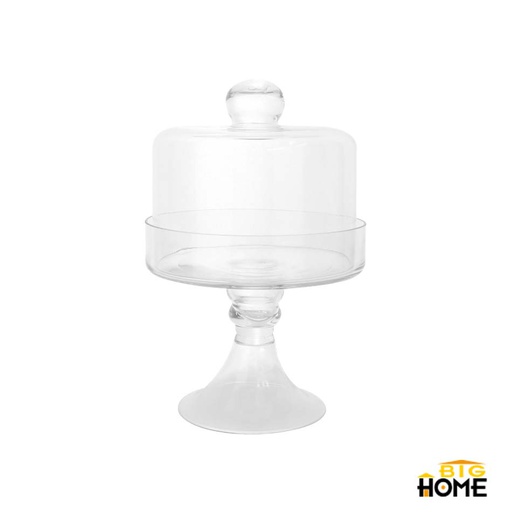 [1203867] Porta Cake Big-Home Vidrio Con Tapa 19X28Cm 1930