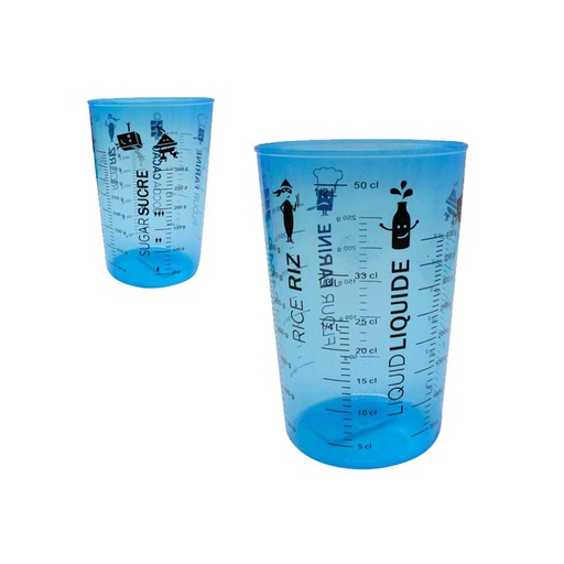 [1103119] Vasos Plástico Medidor Big Home Mia-7817