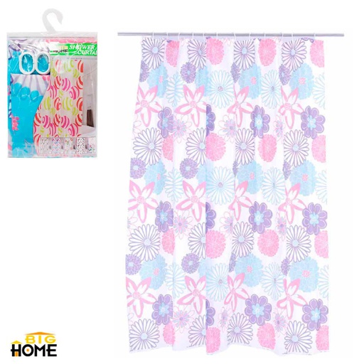 [1500156] Cortina Para Baño Pvc 16891-14