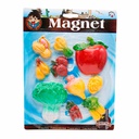 Adorno con Iman en Forma de Fruta 10 Piezas Mia-8405