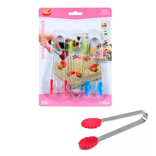 [1107704] Pínza De Postre 3 Piezas Acero Blister Mia-7978