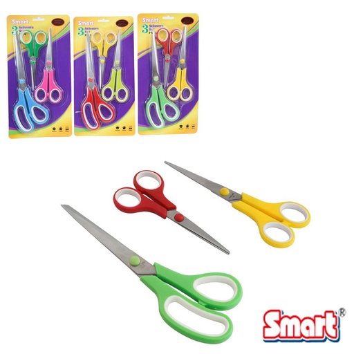 [4100277] Set Tijeras 3 Piezas Smart Surtido Mia-8037