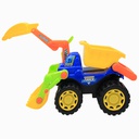 Retroexcavadora Juguete 24.5x13x18cm Truck 622