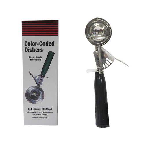 [1106241] Cuchara Para Helado Con Mango Negro Y Expulsor | Mia-7991