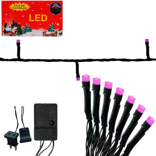 [6201891] Luces Navidad Led Arroc C/V 400L Mia-4687F400 Fucsia