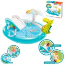 Centro De Juego Pvc Inflable Con Tobogán Y Pulverizador 84X201X170Cm 160L Caja Intex | 57165Np