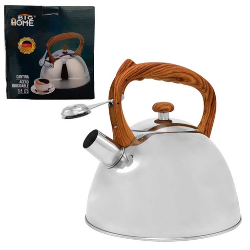 [1105569] Cantina De Acero Inoxidable 3.5 Litros Big Home Cromada Am4921