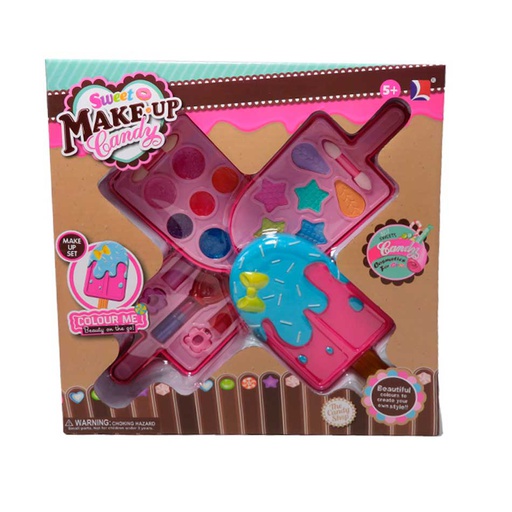 [6102125] Set Maquillaje Make Up Candy F/Helado Caja | 10433A