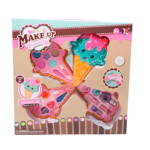 [6102126] Set Maquillaje Make Up Candy F/Helado Caja | 10432A