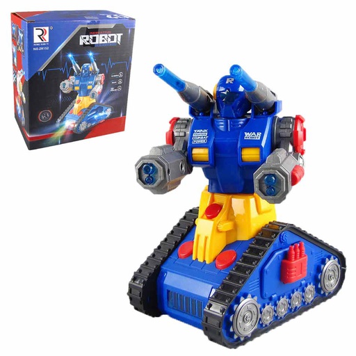 [6103495] Robot Tanque Con Movimiento Luces Y Sonido Zr152