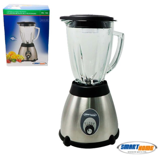 [7100700] Licuadora Smart Home Vas/Vidrio Pn-Y65